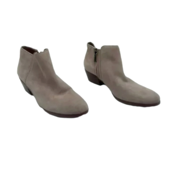 Petty Sam Edelman Ankle Boots Size 10 Color Putty Excellent Condition - Picture 6 of 9